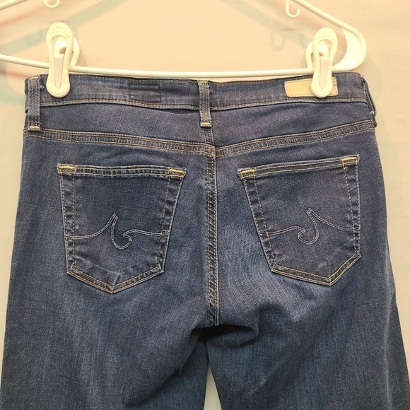 Ag Adriano Goldschmied Women's Skinny Jeans - Dark Blue - Picture 4 of 11